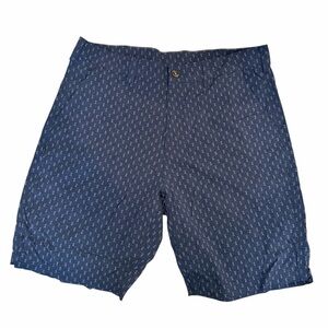 Eddie Bauer Blue Patterned Men's Shorts